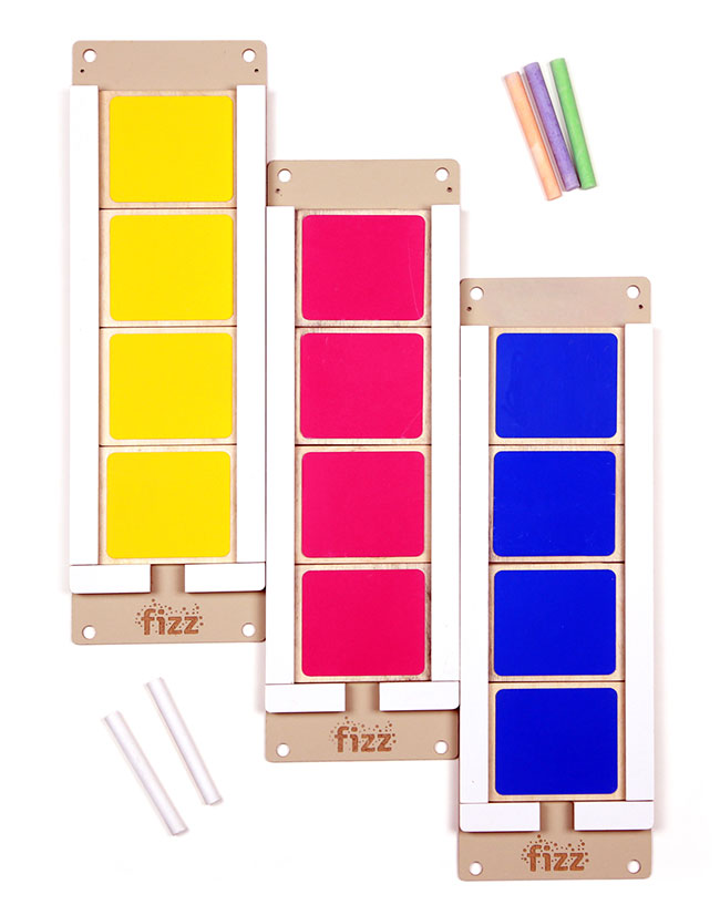 Organizador visual Fizz · Cenital escalera nuevo