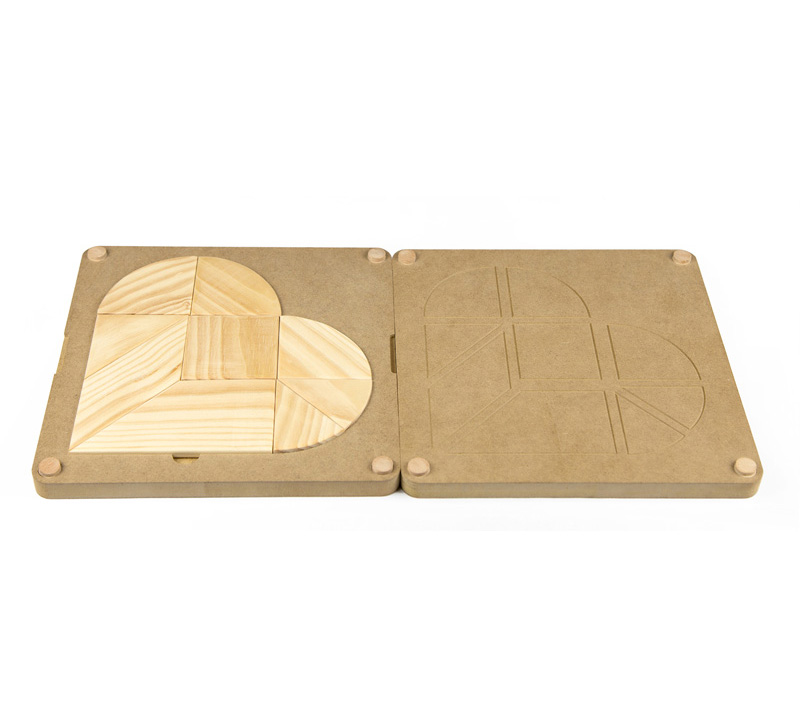 Tangram corazón