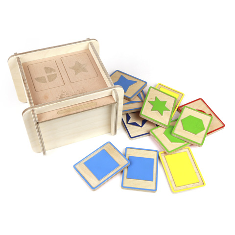 Memory volumétrico con caja de abedul