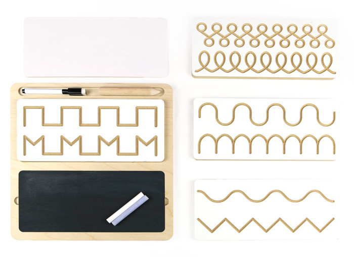 Kit de grafomotricidad · pizarra todo